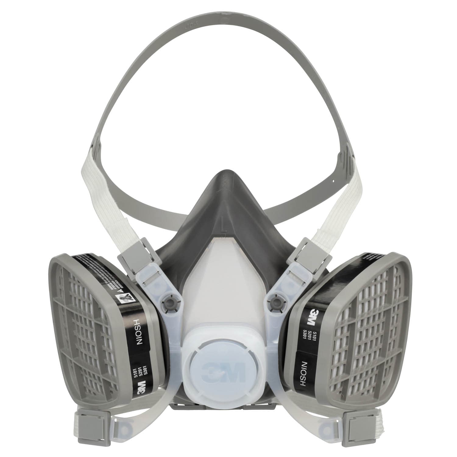 3M Half Facepiece Disposable Respirator Assembly 51P71, Organic Vapor, P95_3