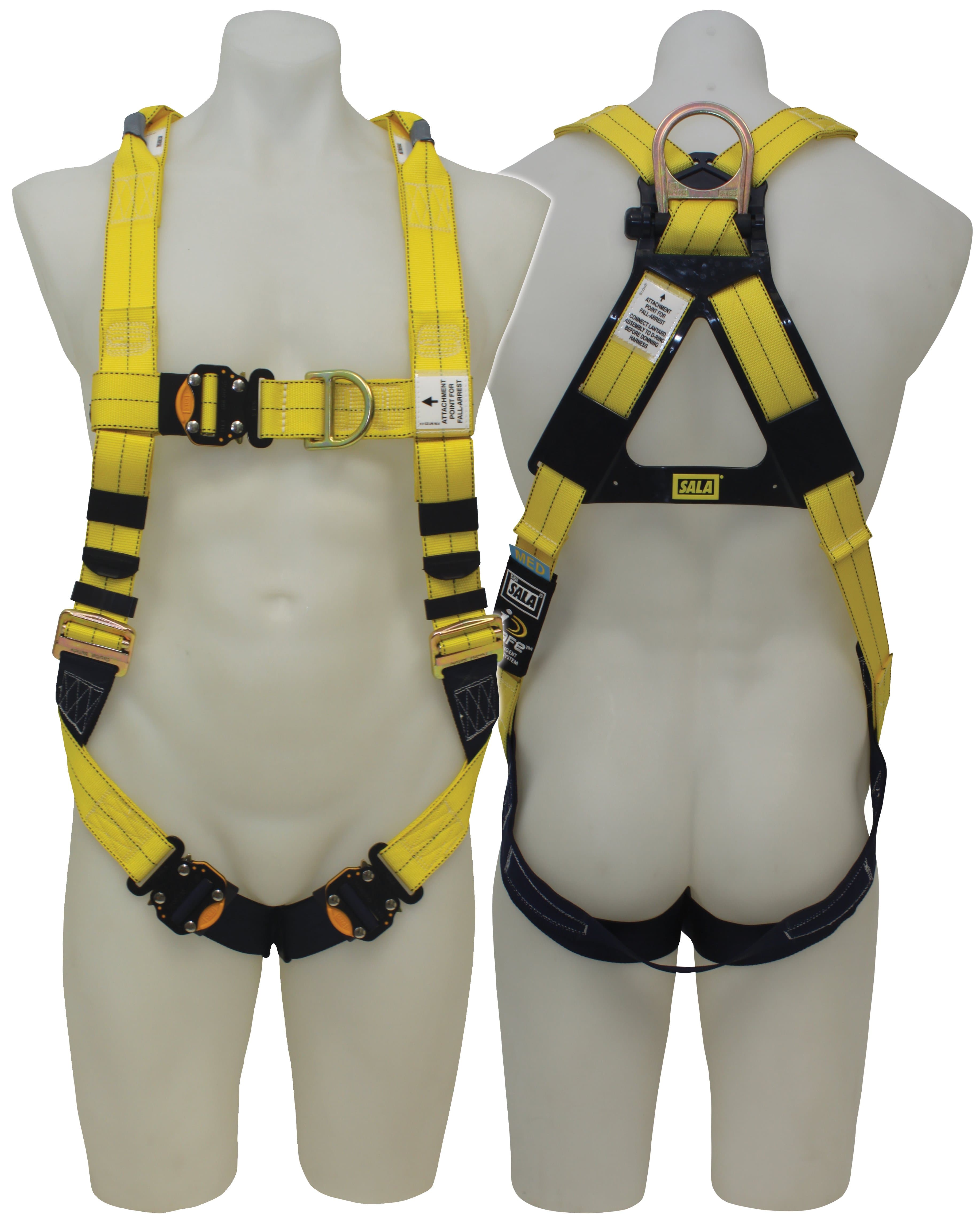 3M™ DBI-SALA® Delta™ Riggers Harness 803M0018, Yellow, Medium, 1 EA/Case