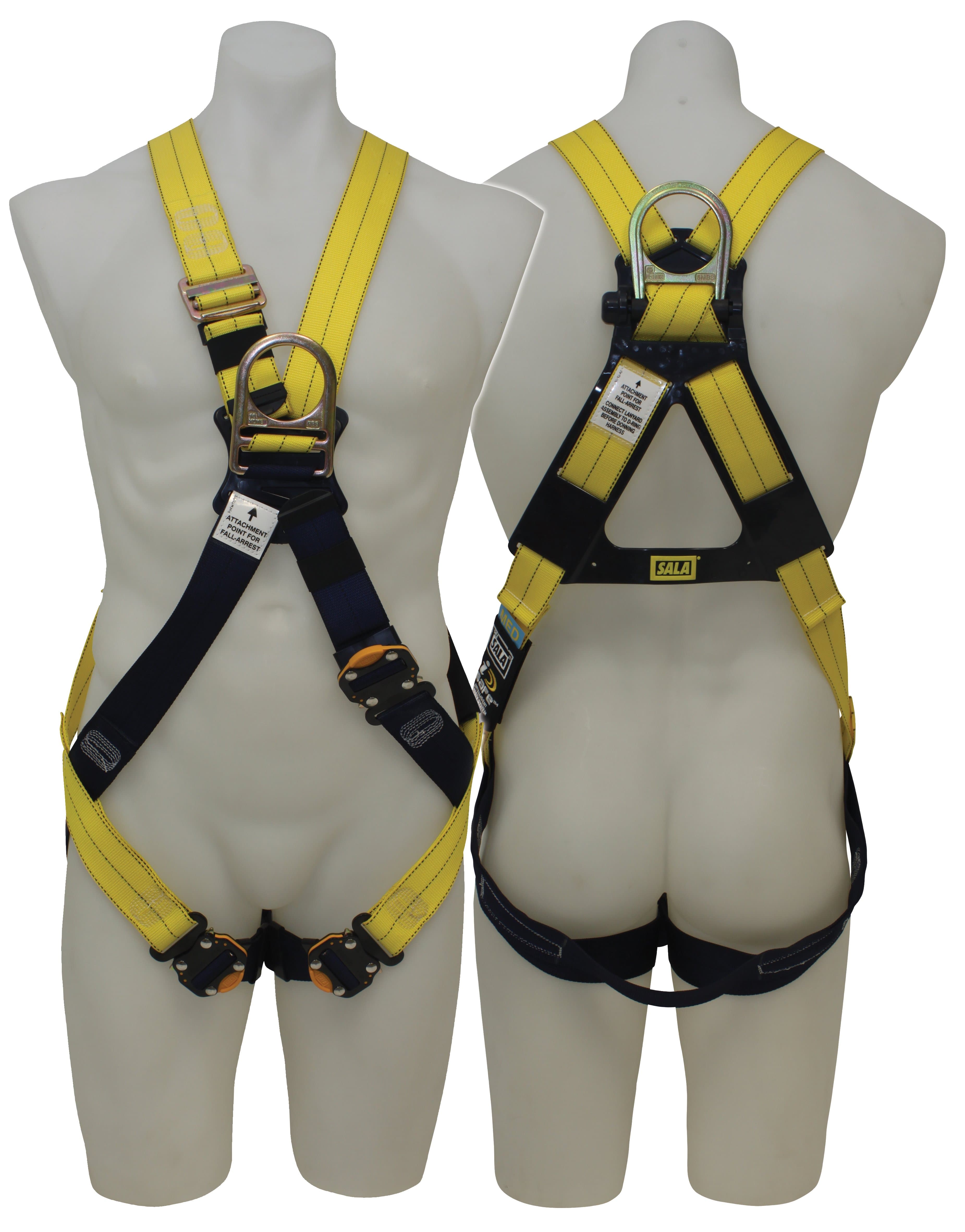 3M™ DBI-SALA® Delta™ Cross-Over Harness 813S0016, Yellow, Small, 1 EA/Case