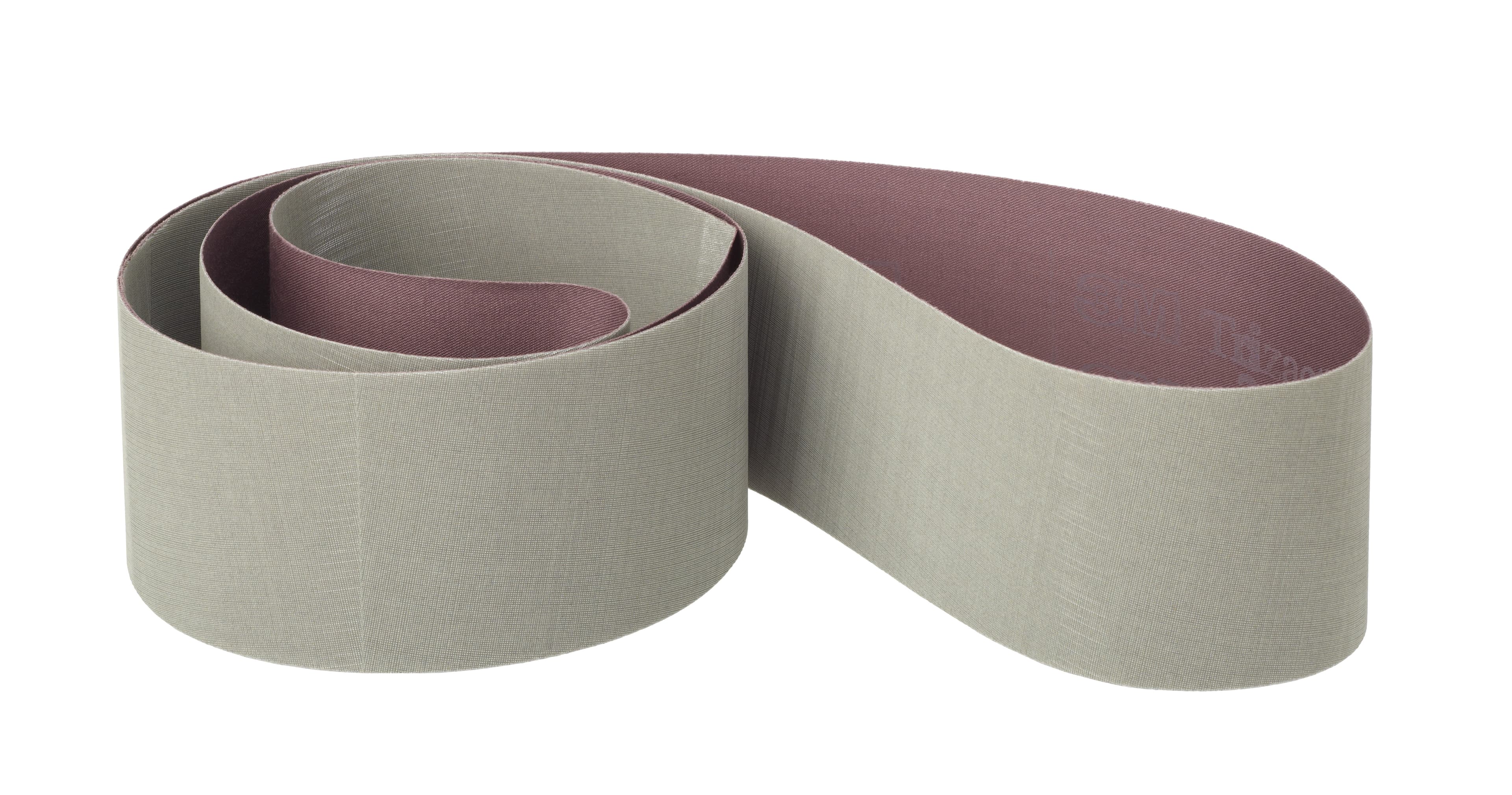 3M Trizact Cloth Belt 217EA, A6 JE-weight, 4 in x 118 in, Film-lok, Full-flex