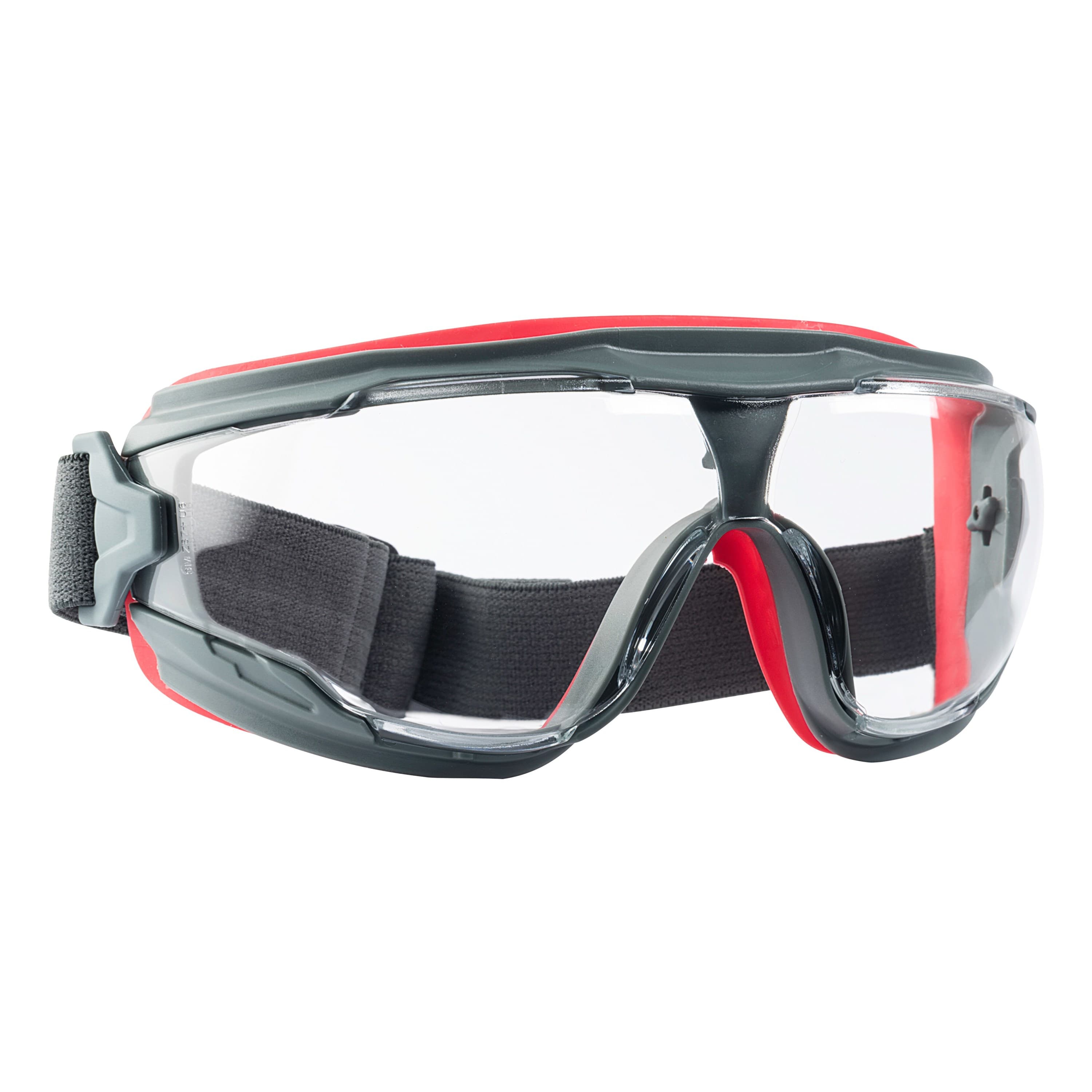 3M Anti-Fog Goggle with Scotchgard Protector 47212H1-VDC, Gray/Red, Clear Lens_7