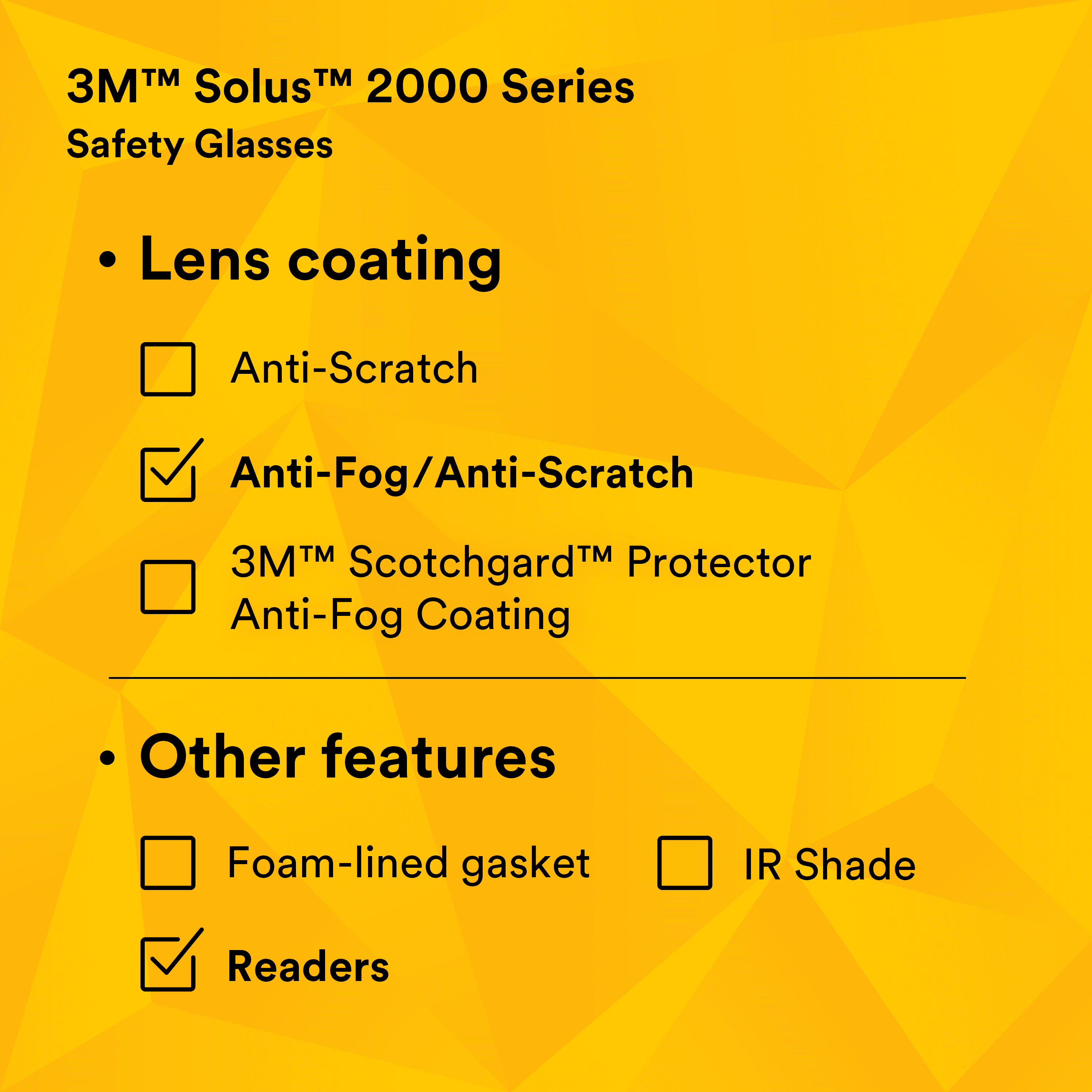 3M™ Solus™ 2000 Series, S2015AF-BLU, Blue/Gray Temples, Clear Reader +
1.5 Anti-Fog/Anti-Scratch Lens_4