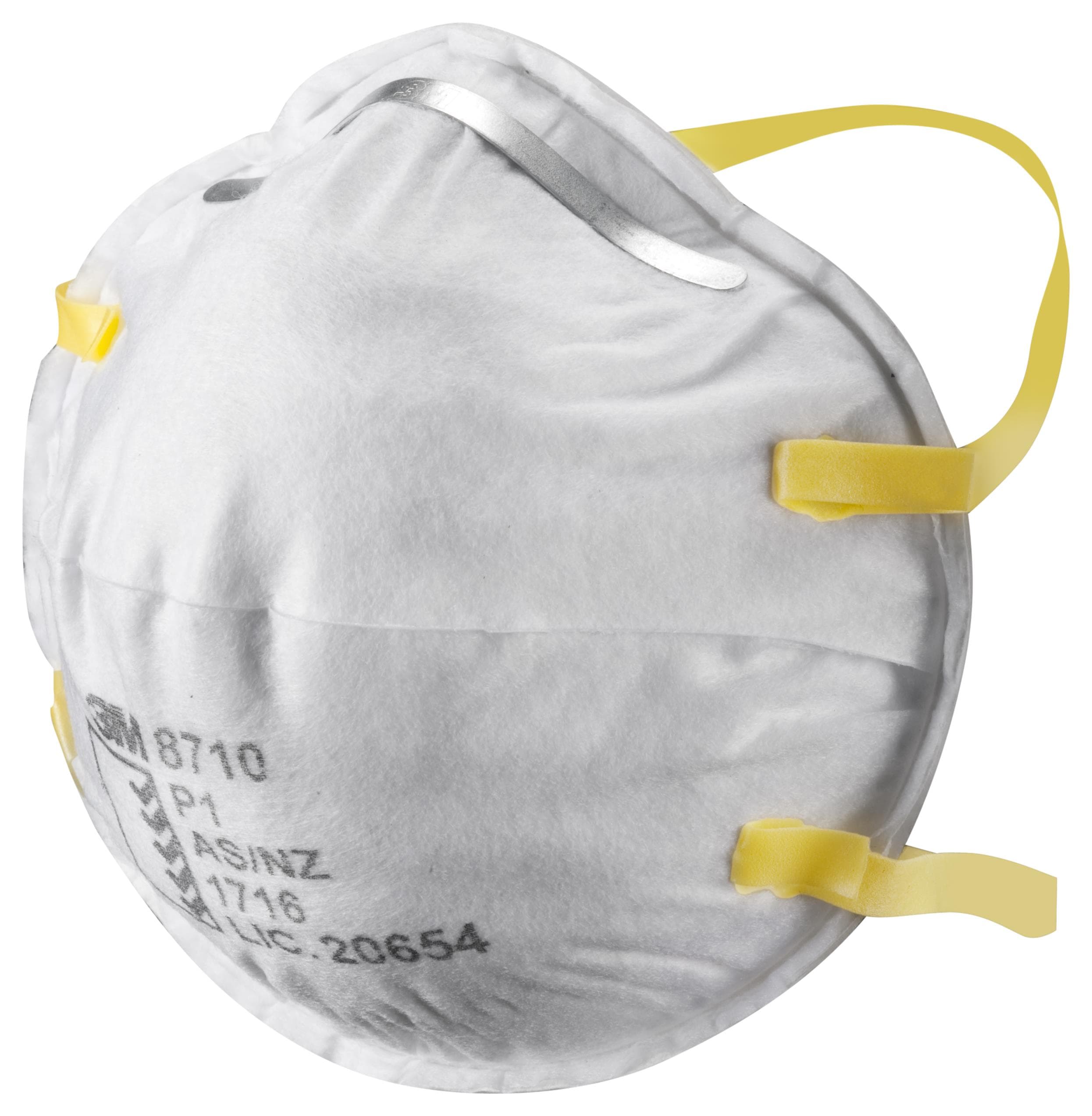 3M™ Cupped Particulate Respirator 8710, P1, 20/Box_4