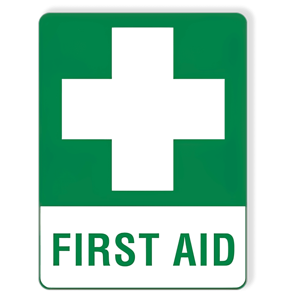 Aero Healthcare First Aid Sticker 15 x 22.5cm