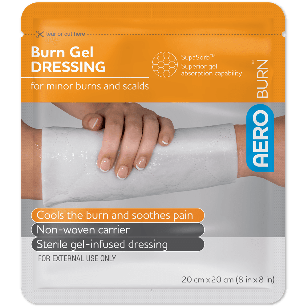 Aero Healthcare AEROBURN Burn Gel Dressing 20 x 20cm