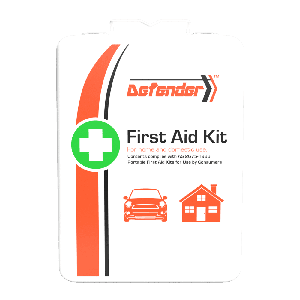 Aero Healthcare DEFENDER 3 Series Metal Tough First Aid Kit 17 x 6.5 x 24cm