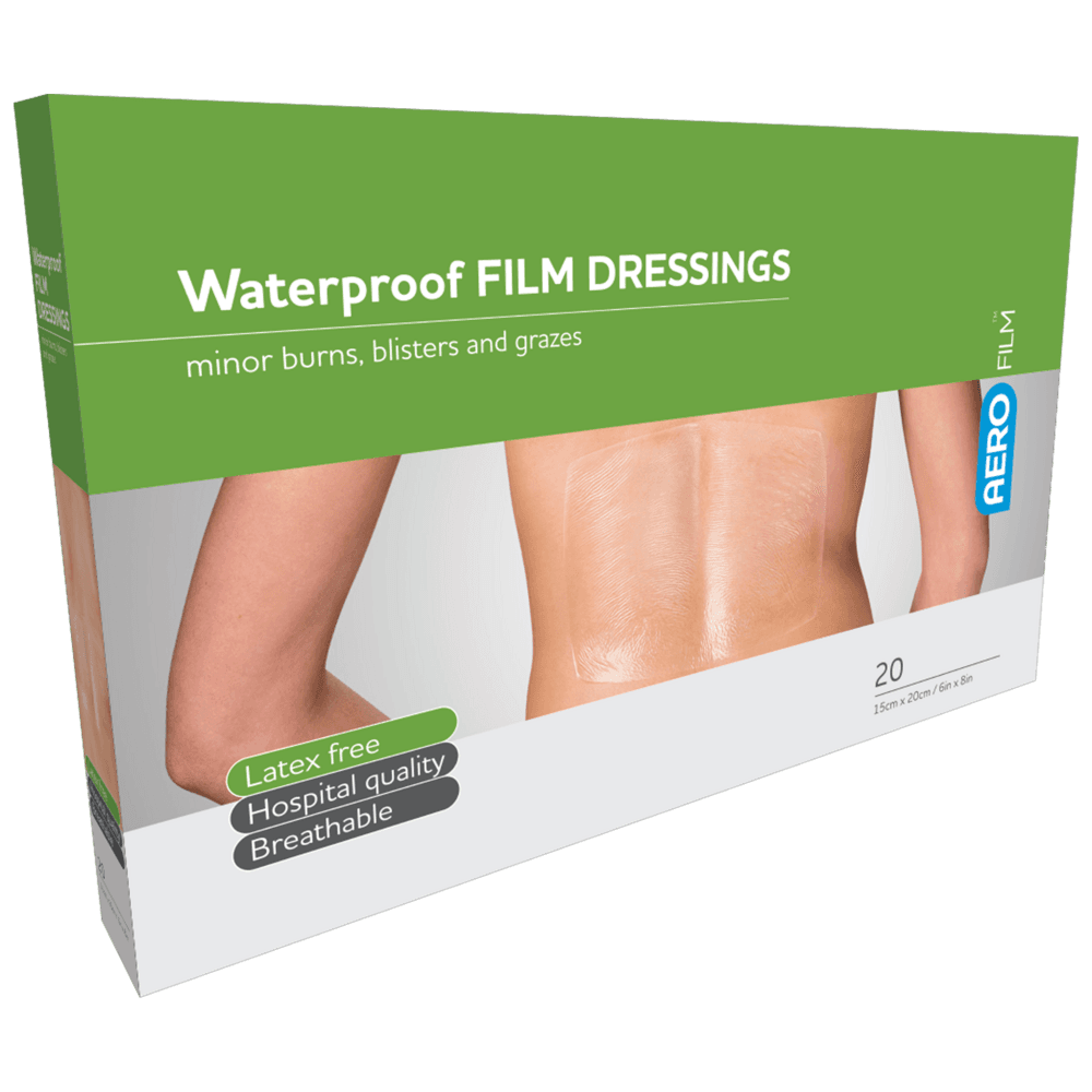 Aero Healthcare AEROFILM Waterproof Film Dressing 15 x 20cm  Box/20