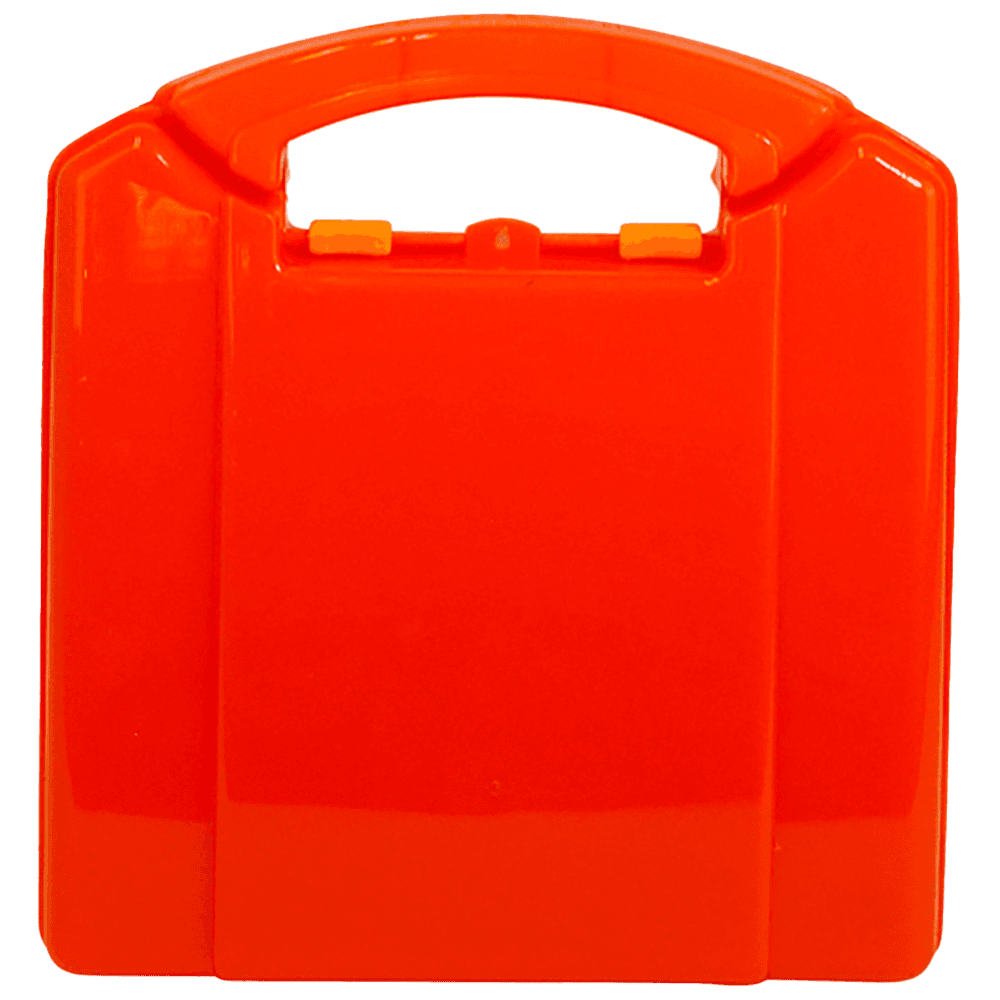 Aero Healthcare AEROCASE Small Orange Neat Plastic Case 19 x 17.5 x 7cm (for AFAK2P)