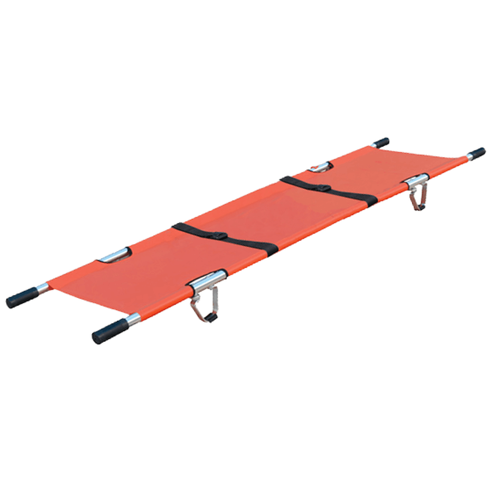 Aero Healthcare AERORESCUE Alloy Single-Fold Emergency Pole Stretcher (folds width ways)