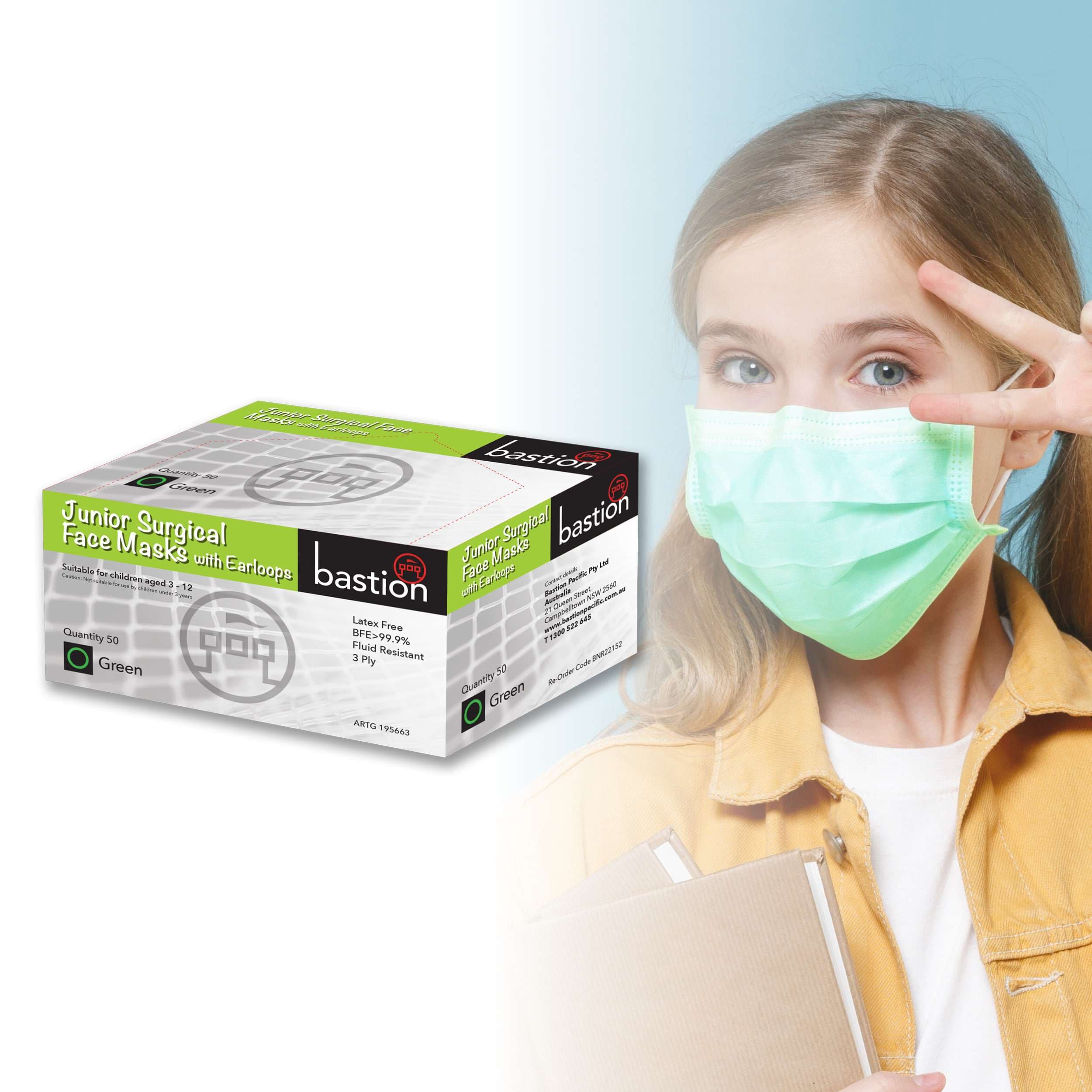 Bastion Surgical  Face  Mask