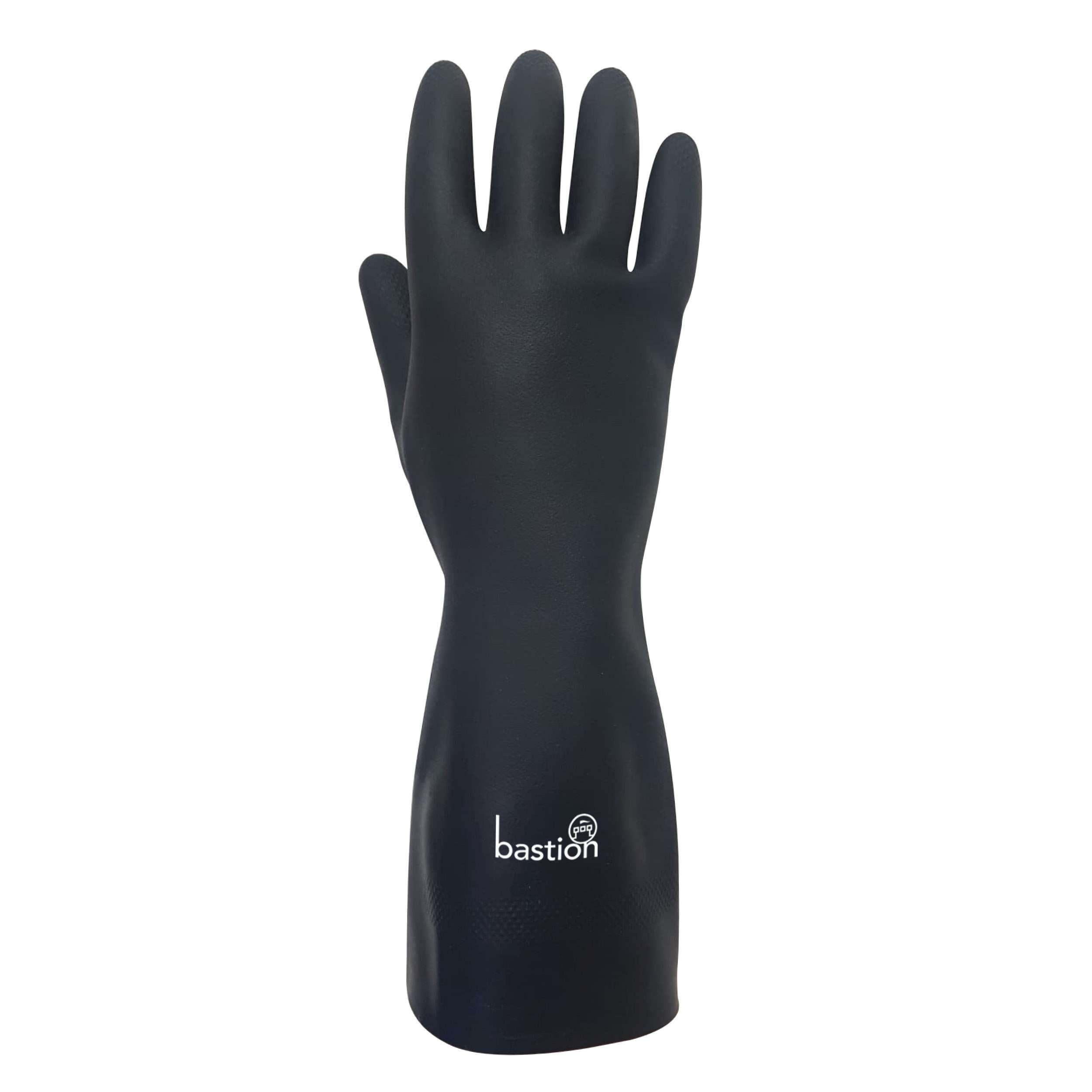 Bastion Black Neoprene 330Mm, Flocklined Gloves