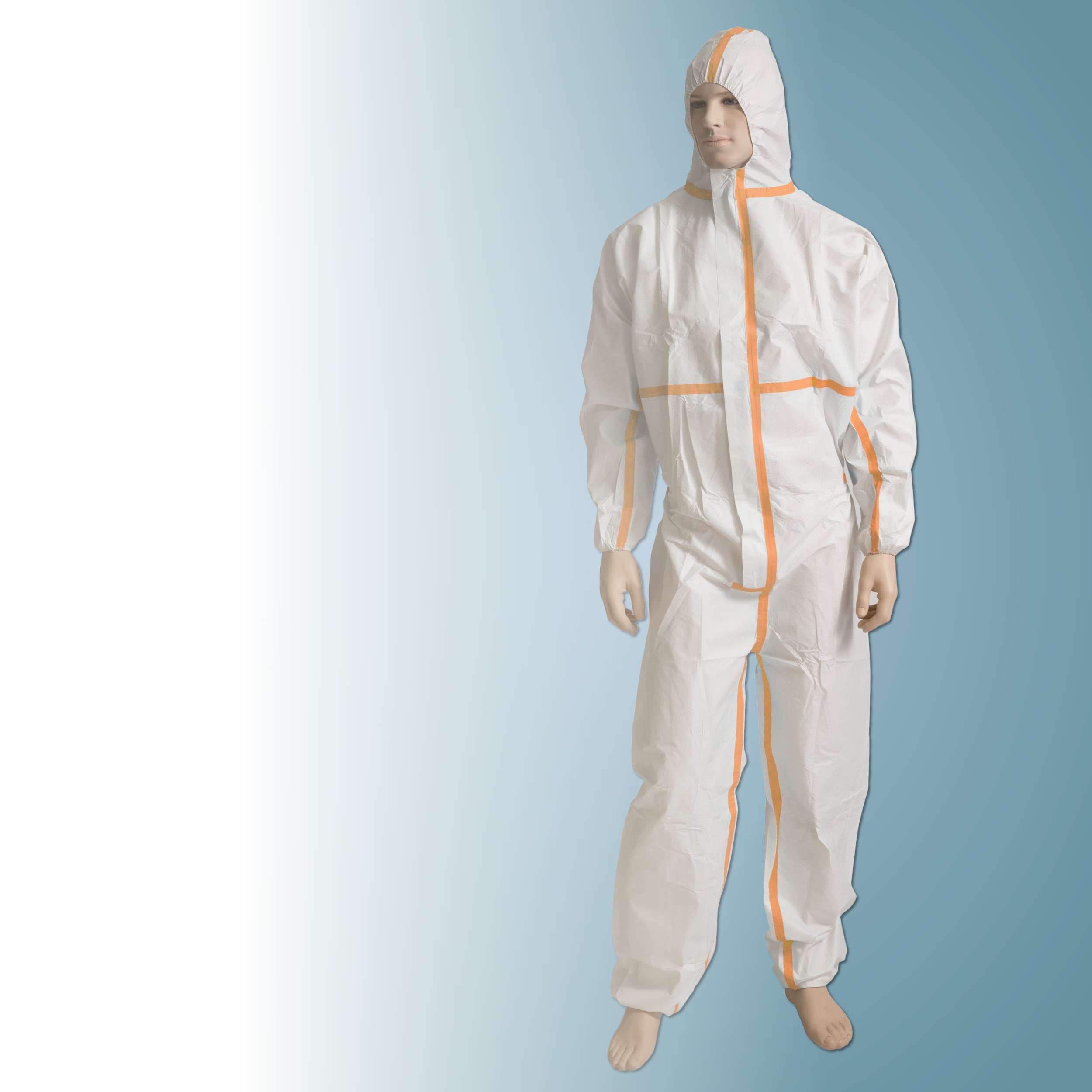 Bastion Microporous  Coverall  -  White  -  Type  4/5/6