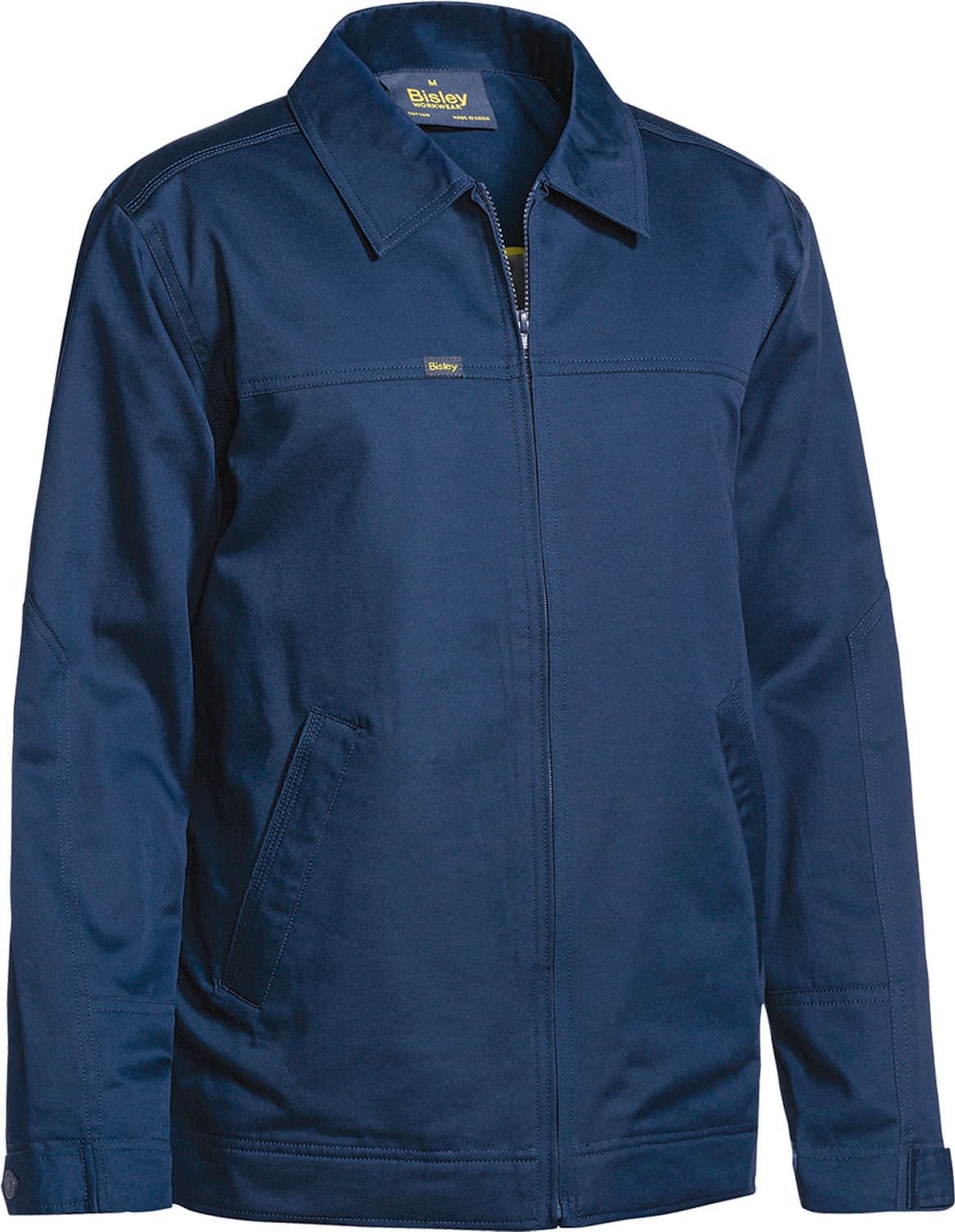 Bisley Drill Jacket With Liquid Repellent Finish_2