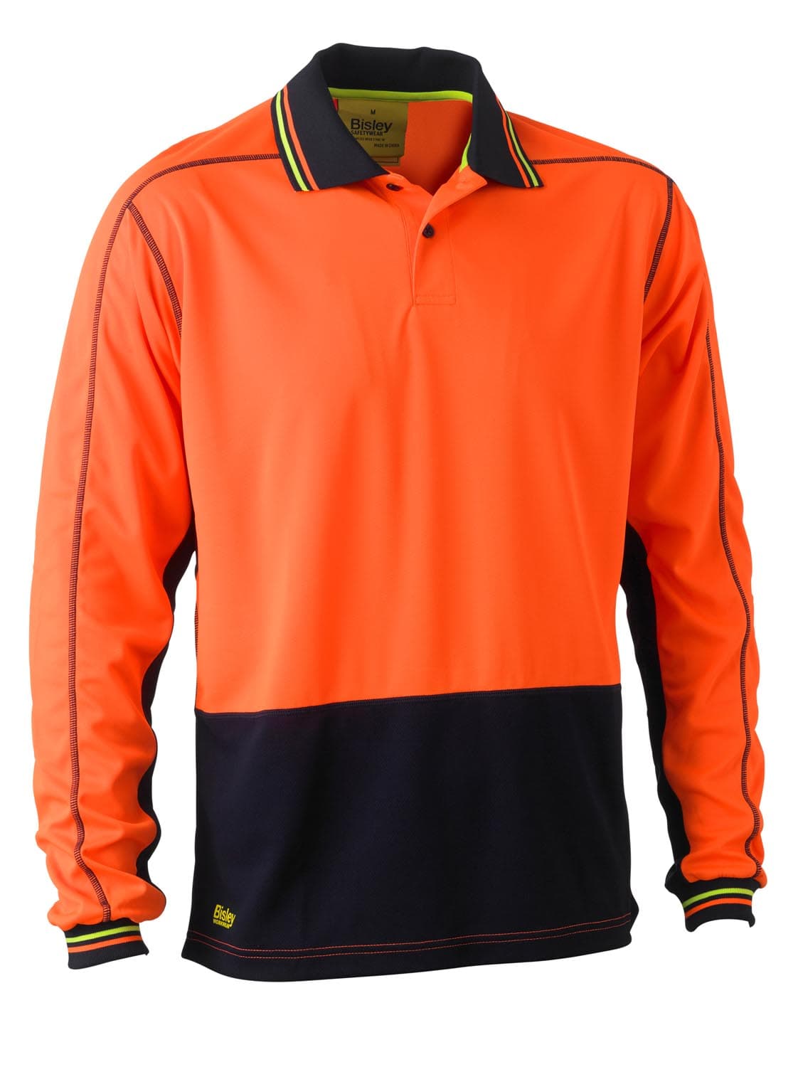 Bisley Hi Vis Polyester Mesh Polo_2