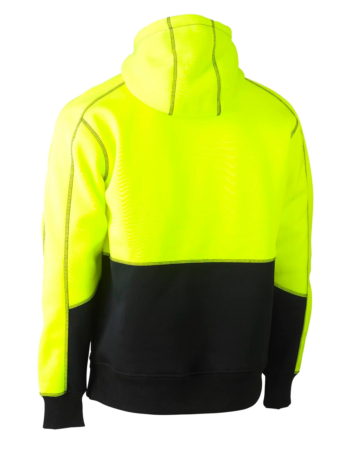 Bisley Hi Vis Fleece Hoodie Pullover_1