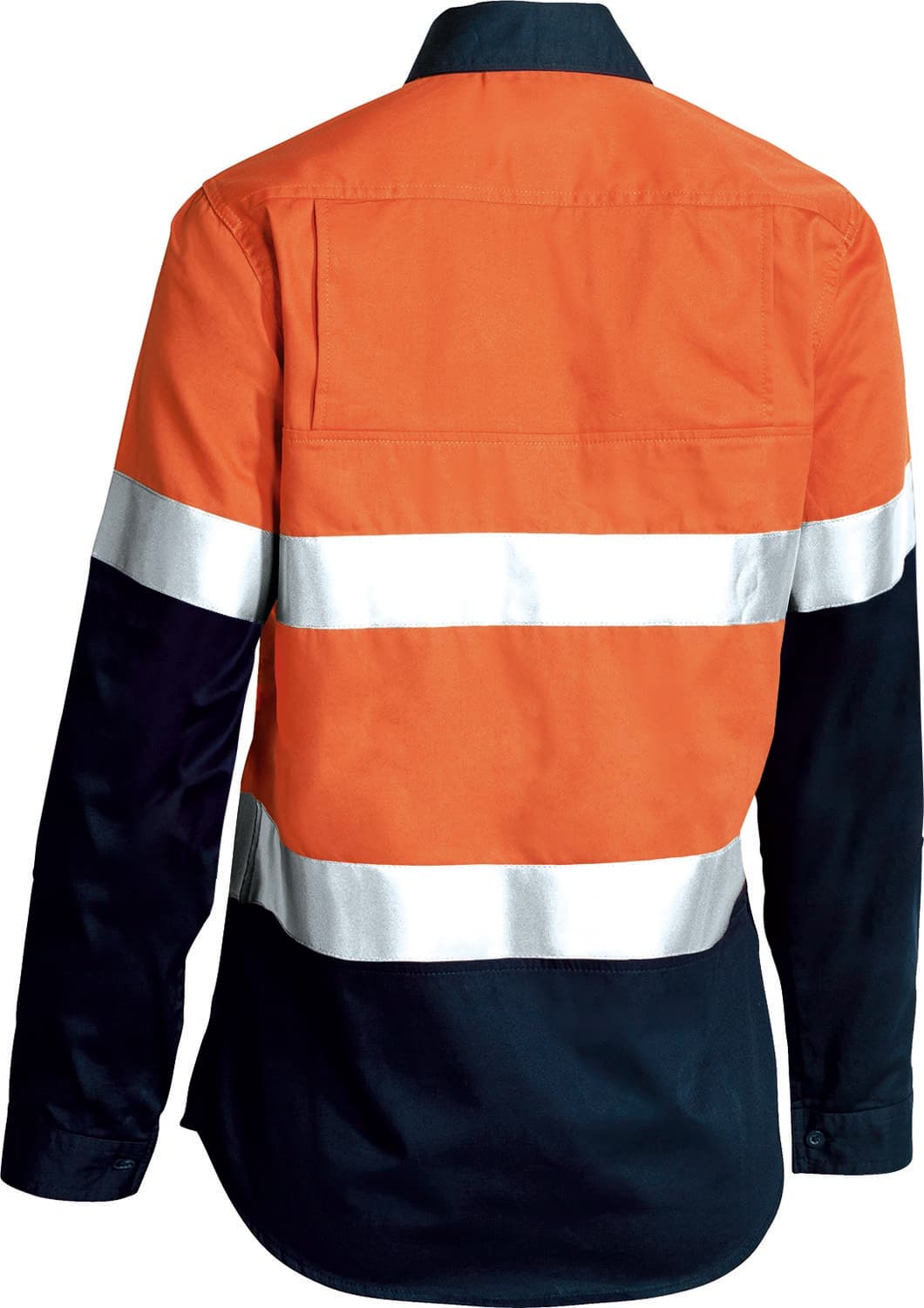 Bisley Women's Taped Hi Vis Cool Lightweight Drill Shirt_6