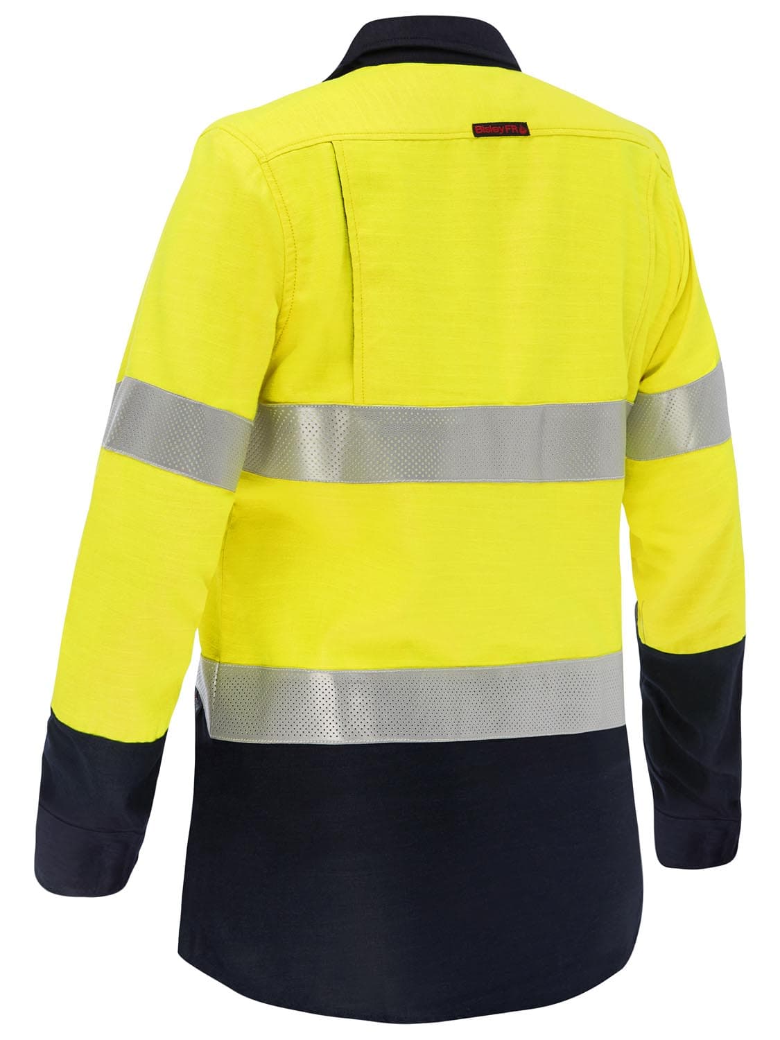 Bisley Apex 185 Women's Taped Hi Vis FR Vented Shirt_1