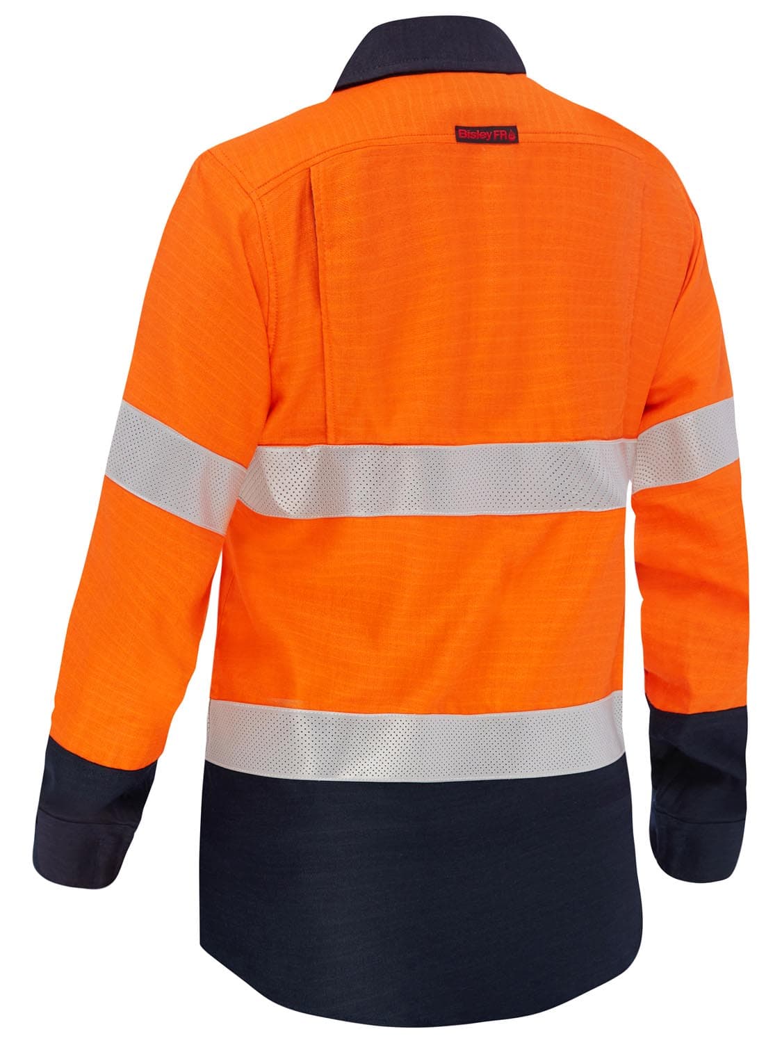 Bisley Apex 185 Women's Taped Hi Vis FR Vented Shirt_3