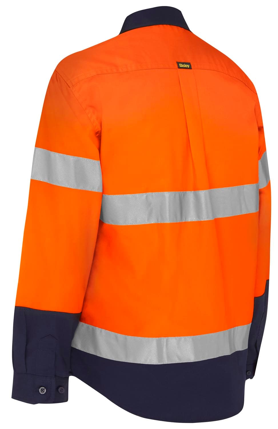 Bisley Women's Taped Hi Vis Maternity Drill Shirt_9