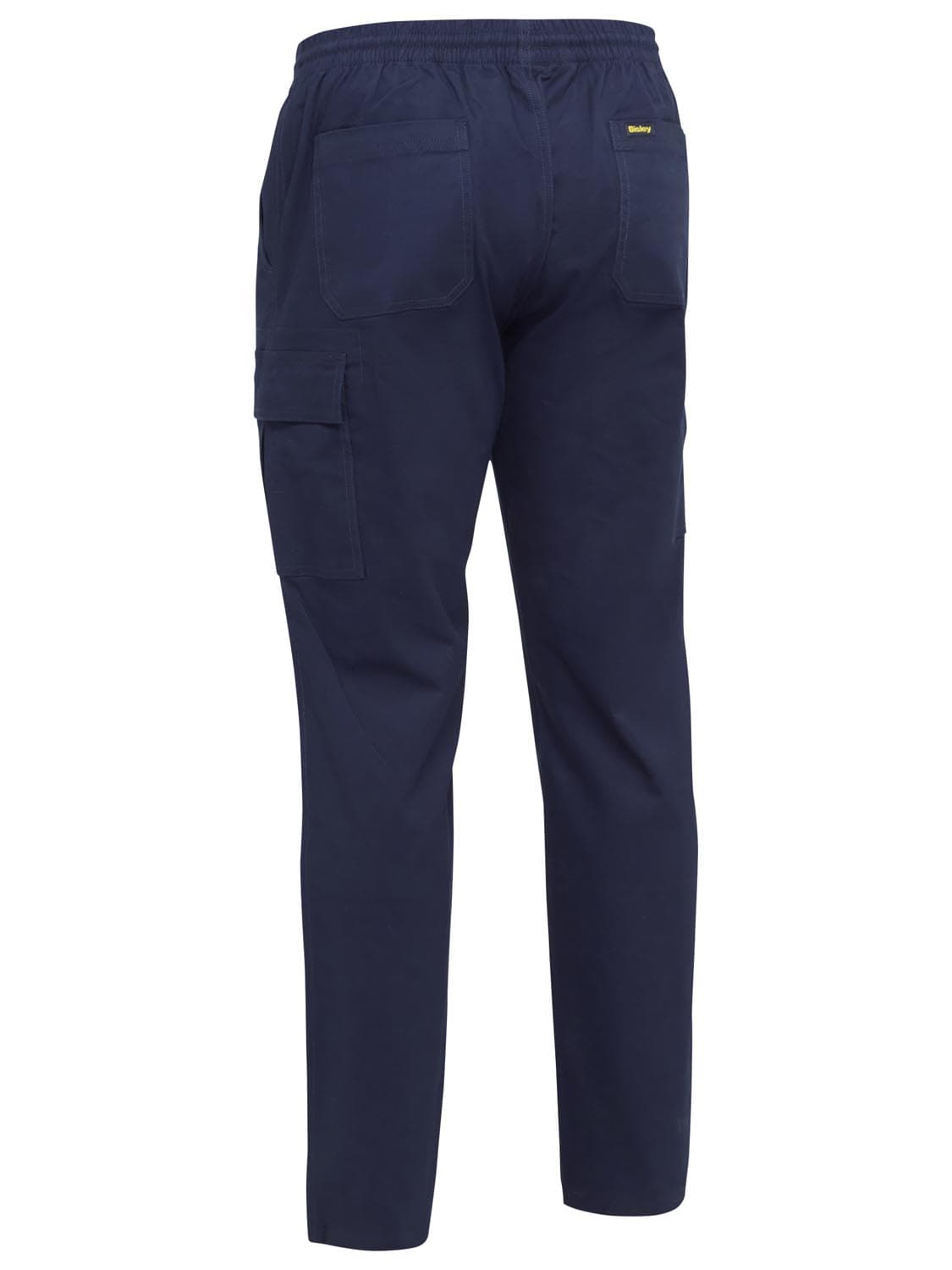 Bisley Stretch Cotton Drill Elastic Waist Cargo Work Pant_2