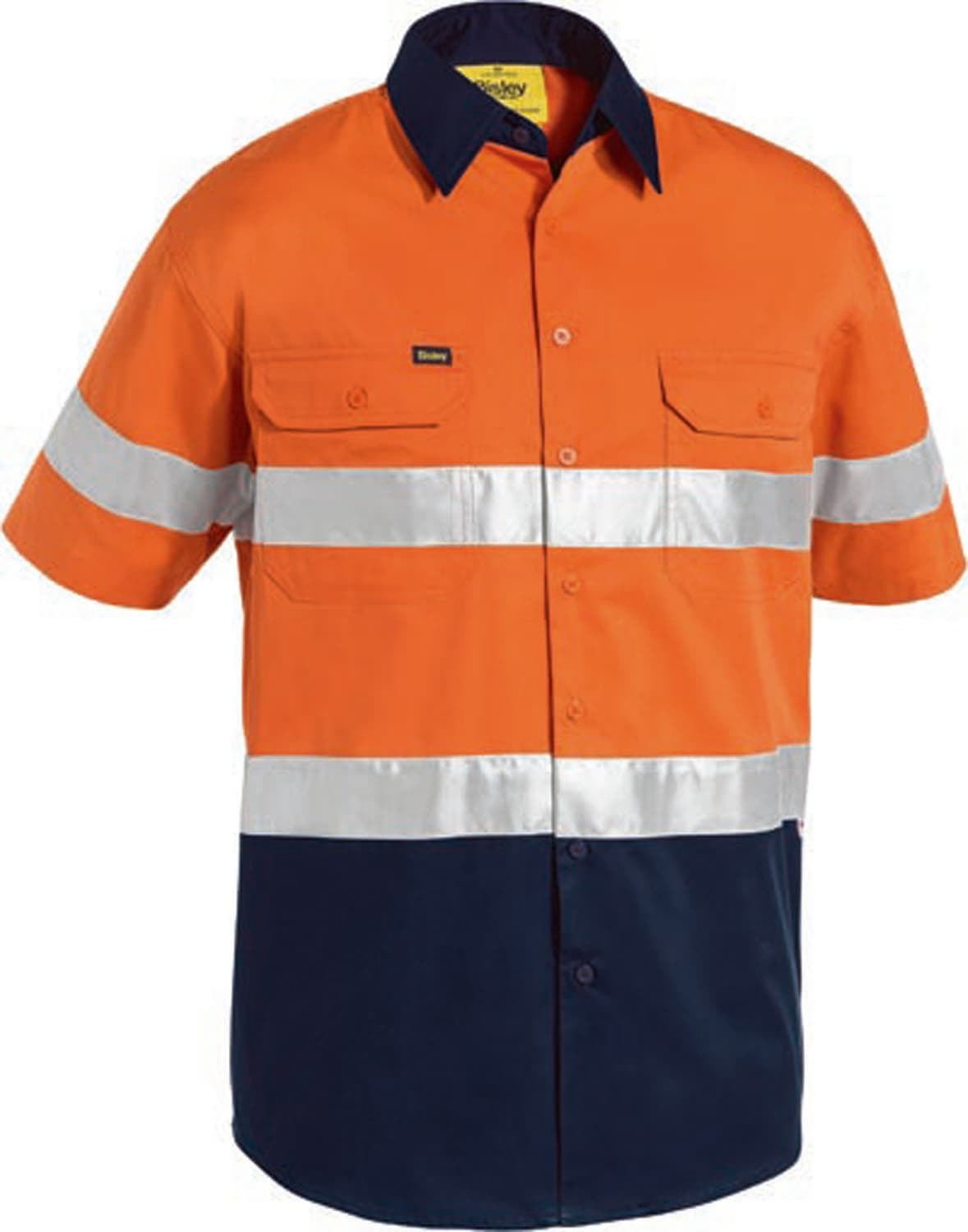 Bisley Taped Hi Vis Cool Lightweight Shirt_2