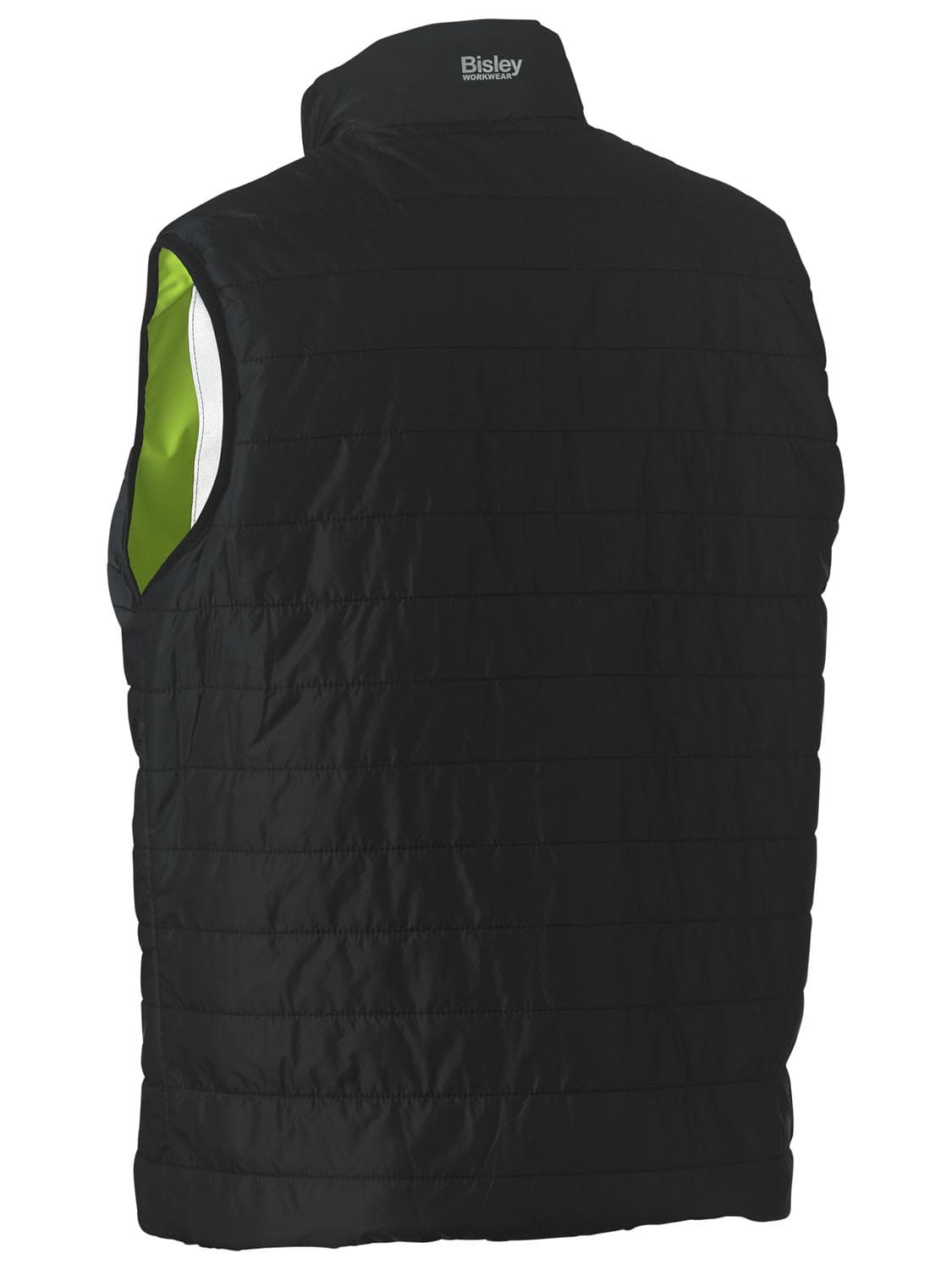 Bisley Taped Hi Vis Reversible Puffer Vest_1