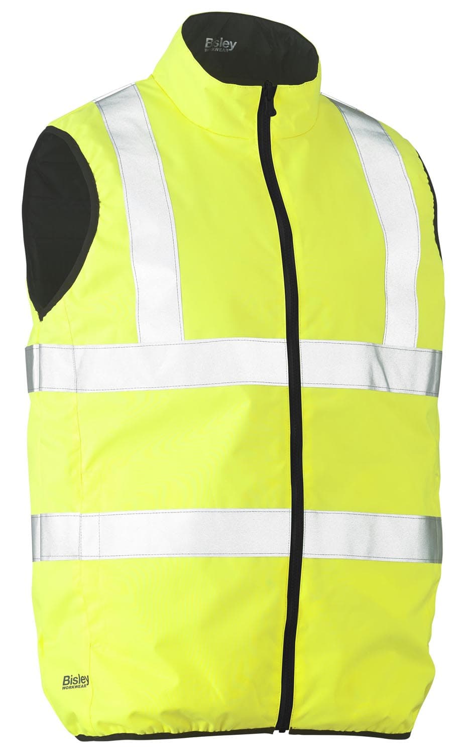 Bisley Taped Hi Vis Reversible Puffer Vest_2