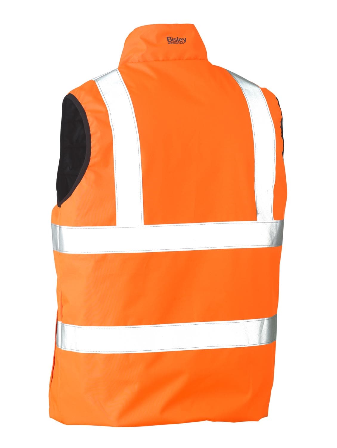 Bisley Taped Hi Vis Reversible Puffer Vest_8