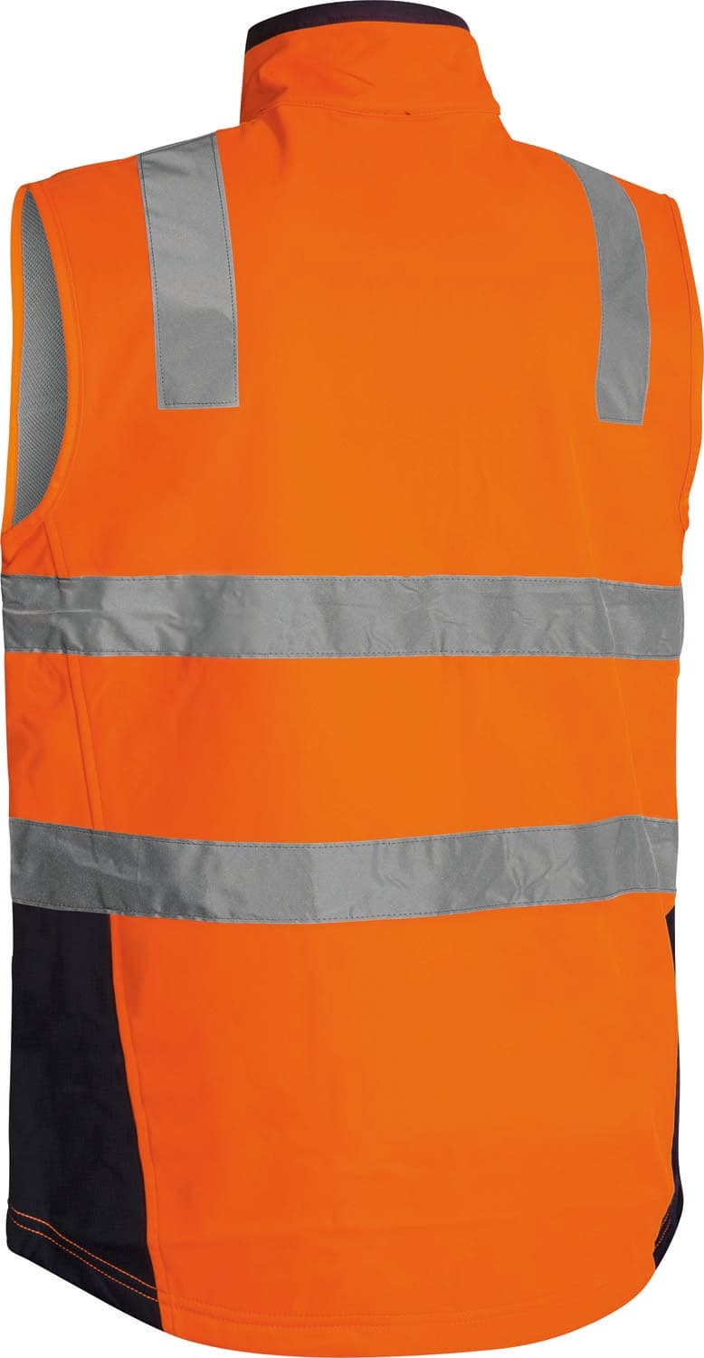 Bisley Taped Hi Vis Soft Shell Vest_4