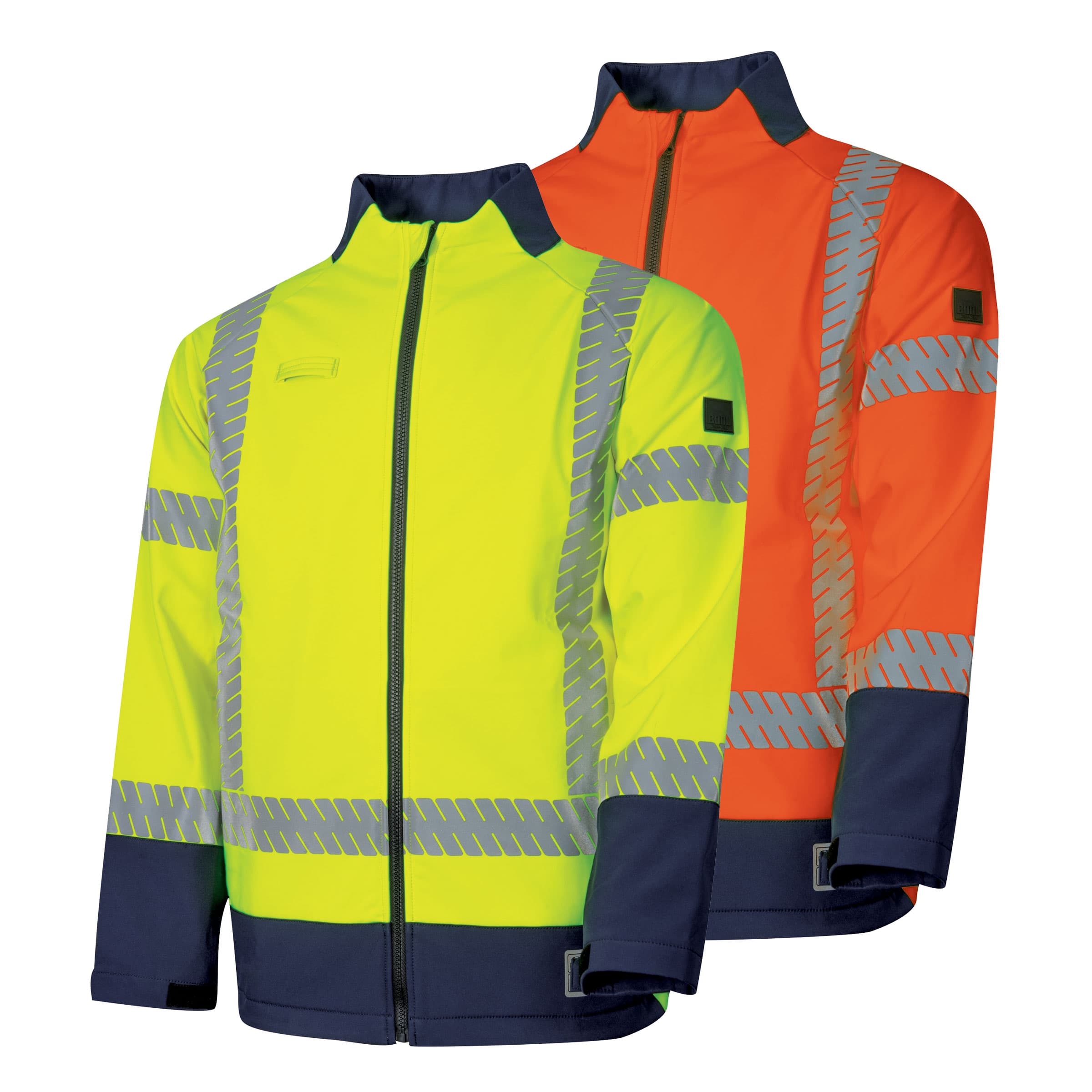 Bool PT Bool Workwear Hi-Vis Flame Retardant & Anti-static Soft Shell Jacket With FR Reflective Tape