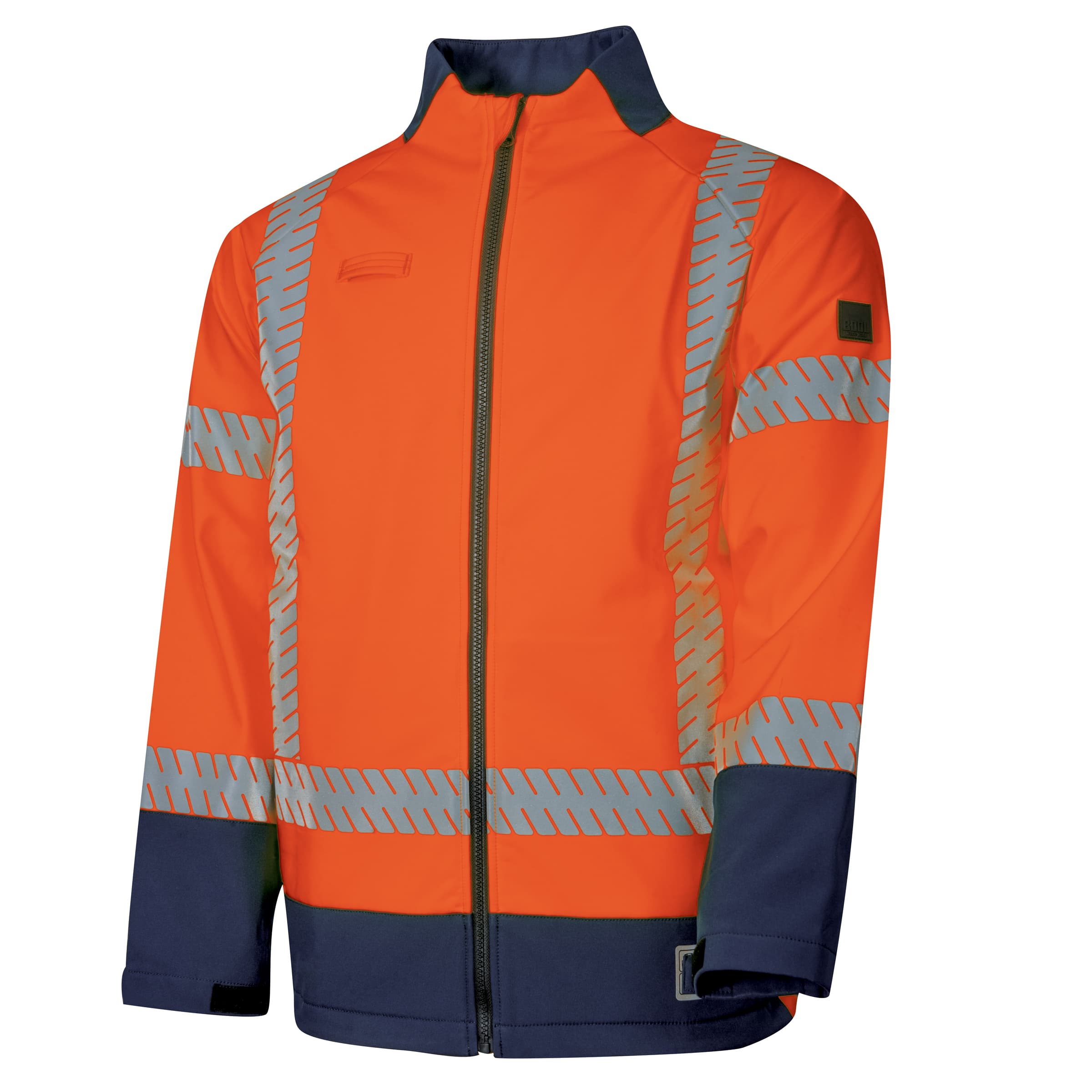 Bool PT Bool Workwear Hi-Vis Flame Retardant & Anti-static Soft Shell Jacket With FR Reflective Tape_2