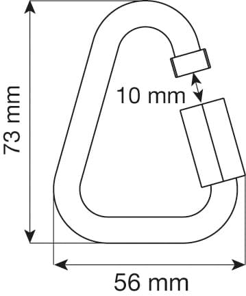 CAMP Delta Quick Link Stainless 8 Mm_2