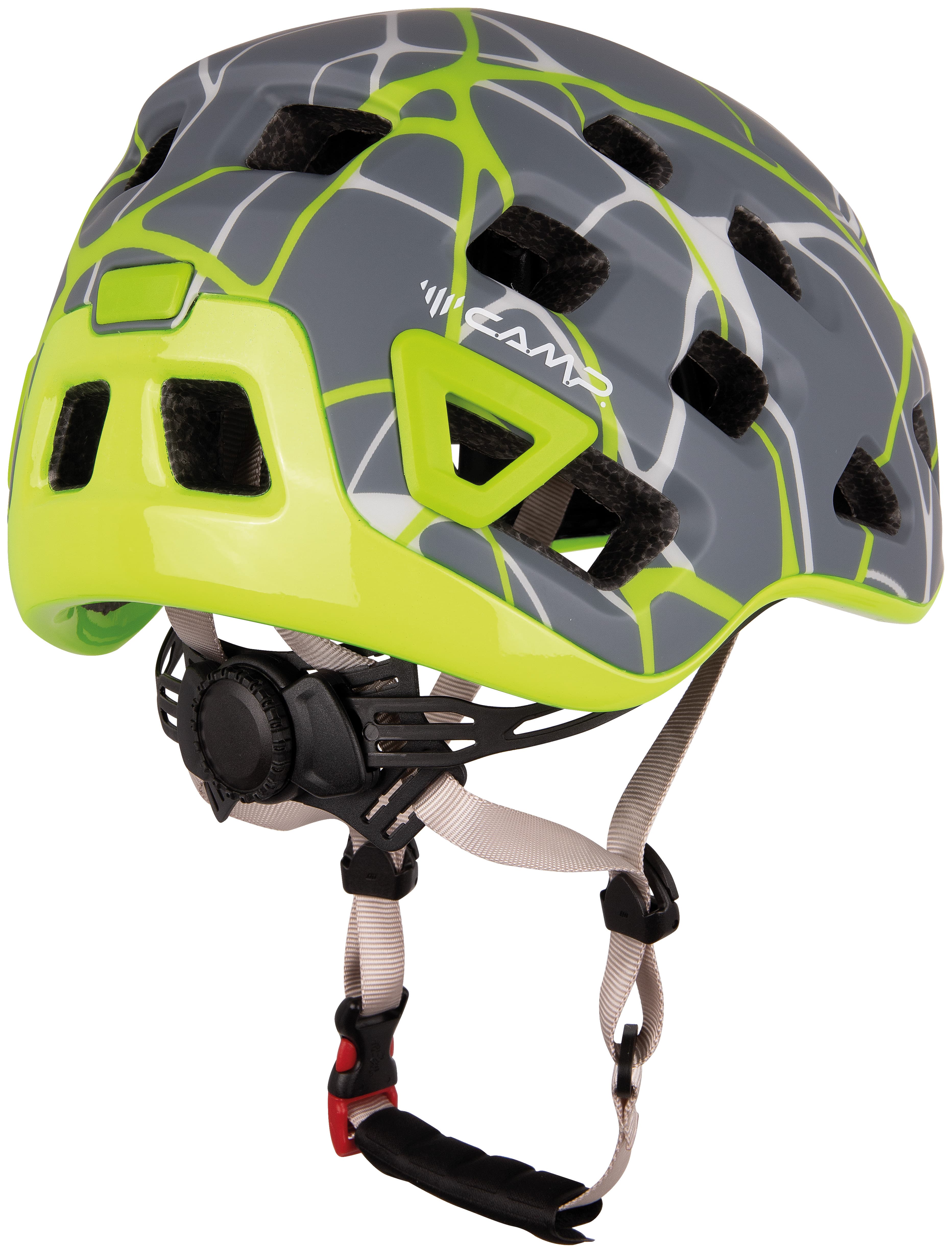 CAMP Storm Helmet Large- Grey / Lime_1