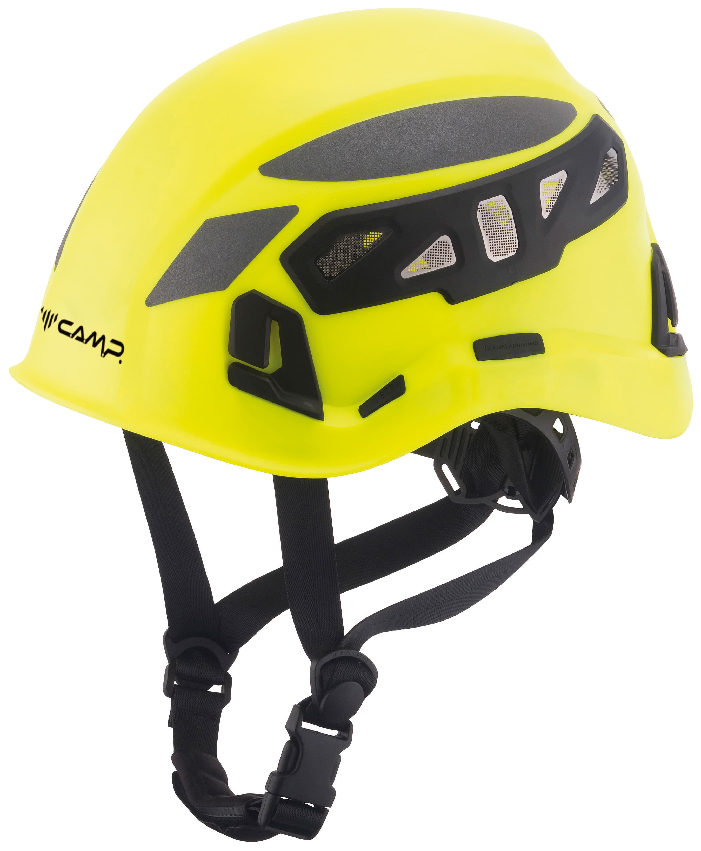 CAMP Ares Air Plus - Helmet- Fluo Yellow / Reflective Grey