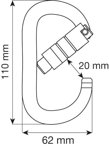 CAMP Oval XL 2Lock