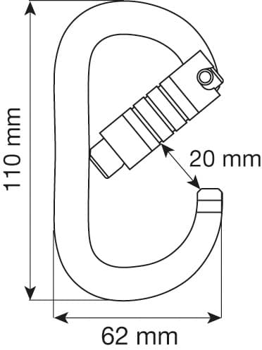 CAMP Oval XL 3Lock