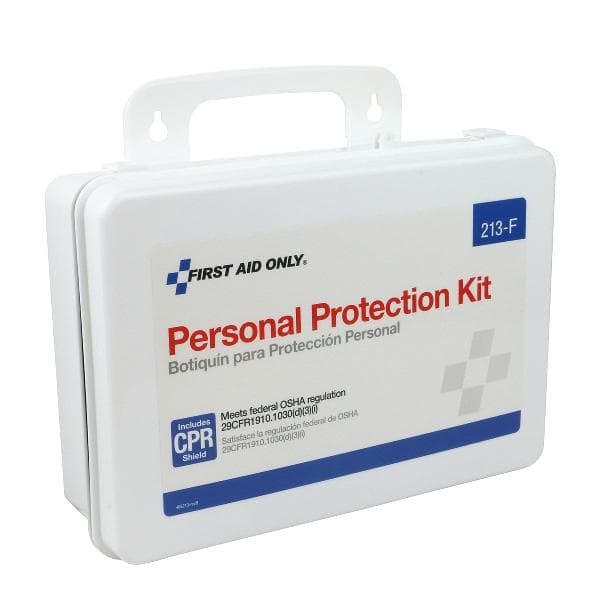 BBP Spill Clean Up Apparel Kit with CPR Pack, Plastic Case_1