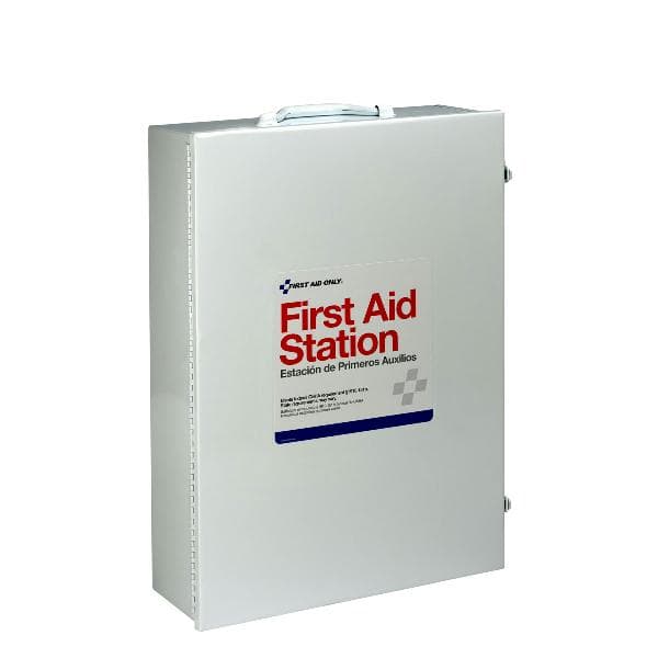 4 Shelf First Aid Metal Cabinet, Custom Logo_1