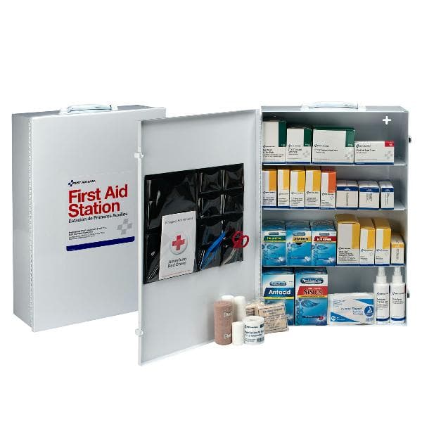 4 Shelf First Aid Metal Cabinet, Custom Logo_4