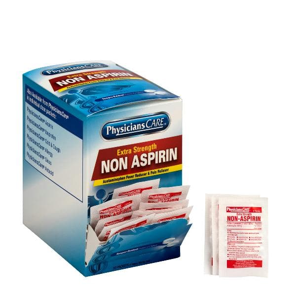 First Aid Only PhysiciansCare Extra Strength Non-Aspirin, 50x2/box_2