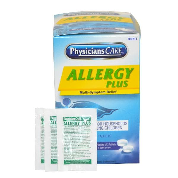 First Aid Only PhysiciansCare Allergy Plus, 50x2/box_8