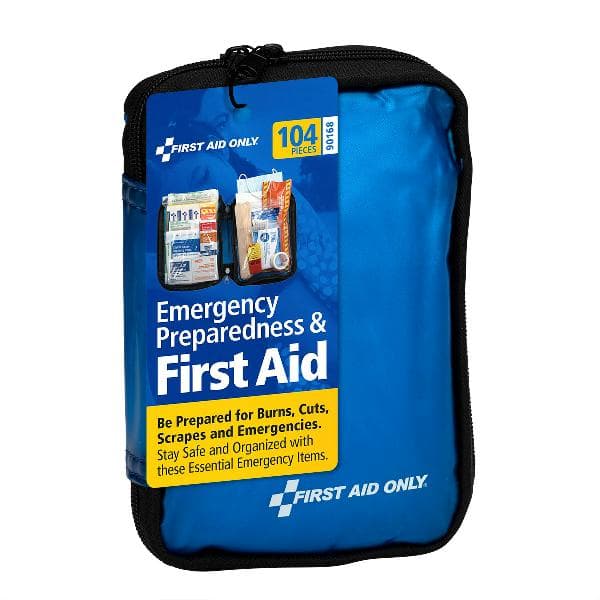 Soft Sided First Aid Kit Plus Emergency Preparedness: 105 Pieces_1