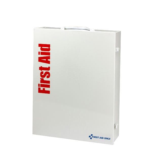 First Aid Only XL Metal SmartCompliance General Business First Aid Cabinet, ANSI 2021 Class B with Meds