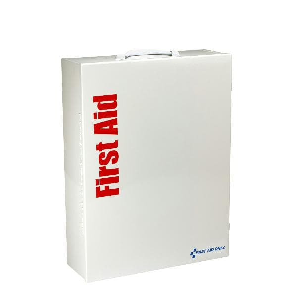 XL Metal SmartCompliance General Business First Aid Cabinet, ANSI 2021 Class B with Meds, Custom Logo_1