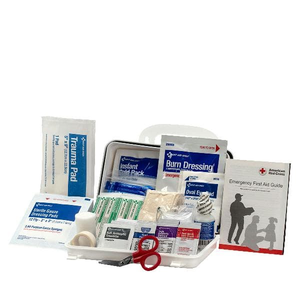 10 Person First Aid Kit, ANSI 2015 Class A, Plastic, Custom Logo_3