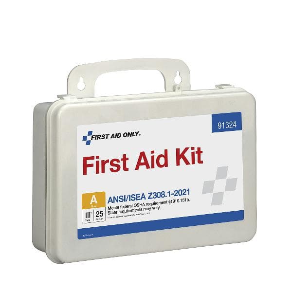 25 Person ANSI 2021 Class A, Plastic First Aid Kit_2