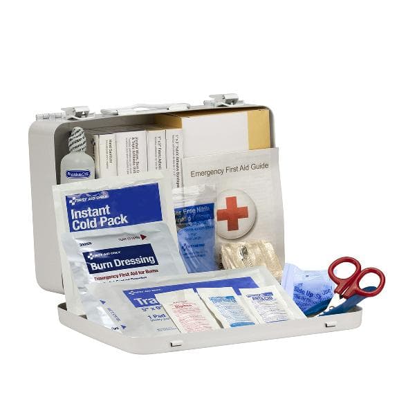 25 Person ANSI 2021 Class A, Heavy Duty Vehicle Metal First Aid Kit_4