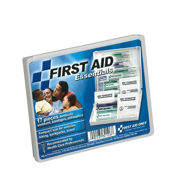 Travel First Aid Kit, 17 Piece, Plastic Case_1