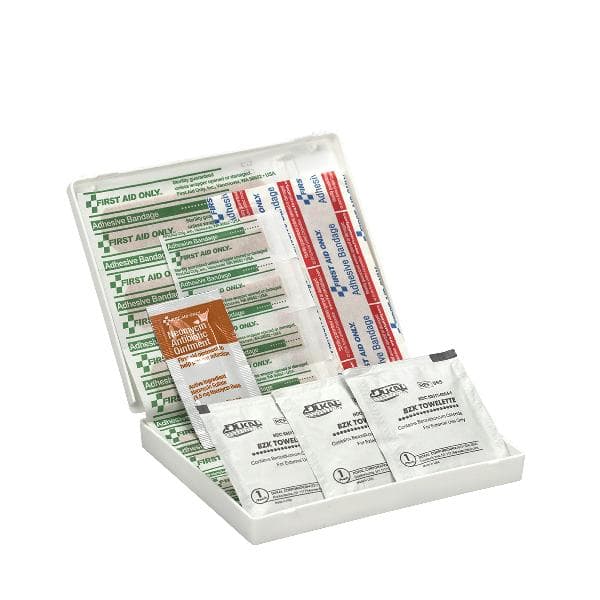 Travel First Aid Kit, 17 Piece, Plastic Case_3