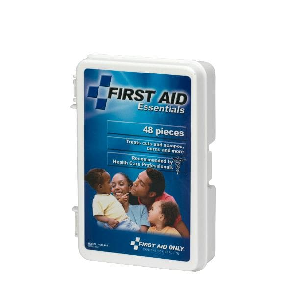 Personal First Aid Kit, 48 Piece, Plastic Case